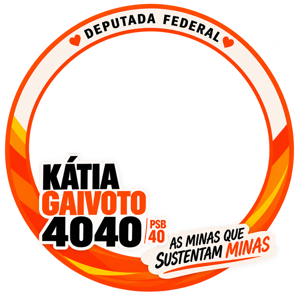 Moldura de apoio Kátia Gaivoto 4040